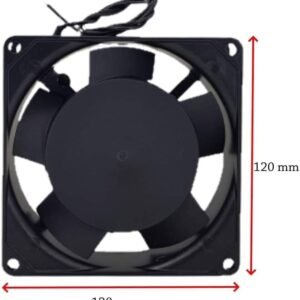 Melfi Heavy Duty Industrial AC Fan Cooling Fan 220VAC (120x120x25mm)