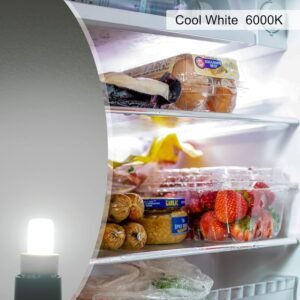 Melfi™ Led Fridge Light Bulb E14 3w Refrigerator Corn Bulb Led Lamp White Replace Halogen Chandelier Lights Led Spotlight Energy Saving For Home Lighting