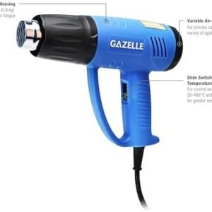 Gazelle Gh2000 Variable Speed Heatgun 2000W, 600°C