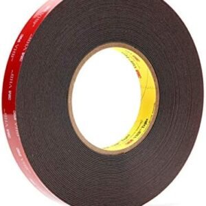 3M VHB Heavy Duty Mounting Tape 5952 Black, 3/4 in x 15 yd 45 mil