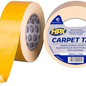 Hpx Ct5025 Double Side Carpet Tape (50mm X 25M )- Black