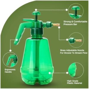 Biella 1.5Liter Premium Hand-held Garden Sprayer Pump - Adjustable Nozzle, Multi-functional, Easy Spraying