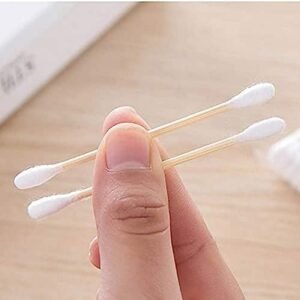 Biella™ 3Pack Cotton Swabs Double-ended Multipurpose Ear Cotton Buds for Ear, Beauty Care, Cleaning