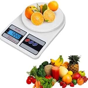 Melfi™ Multifunctional Electronic Kitchen Scale - Digital Display with Auto-on & off System Gadget for Cooking-Baking, Capacity 7 to 10 Kg