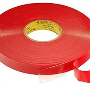 3M VHB Heavy Duty Double Sided Clear Mounting acrylic Foam Tape 19mm x 11 mtr - USA