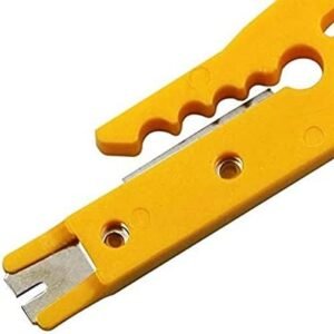 Biella™ Mini Portable Cable Cutter Stripper Knife - Crimper Pliers, Crimping Tool Cable Stripping Wire, Cutter Multi Tools Cut Line Pocket Multitool Etc...