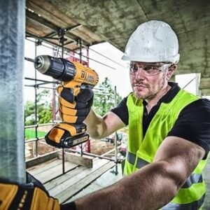 Dewalt 18V Li-Ion Cordless Compact Hammer Drill Driver, Yellow/Black, 13Mm - Dcd776S2-B5,