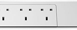 APC by Schneider Electric Essential SurgeArrest 6 outlets with 5V, 2.4A 2 port USB charger, 230V UK PM6U-UK