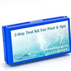 POOL Swimming Pool Spa Water Chemical Test Kit for Chlorine and Ph Test CL-105