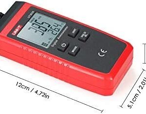 UNI-T Wind Speed Meter, Ut363S Mini Lcd Digital Anemometer Handheld Wind Speed Meter Air Velocity Temperature Tester