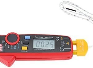 Uni-T Ut210D Digital Ac/Dc Current Voltage Resistance Capacitance Clamp Meter Multimeter Temperature Measurement Auto Range