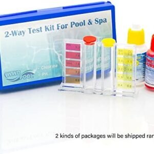 POOL Swimming Pool Spa Water Chemical Test Kit for Chlorine and Ph Test CL-105