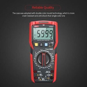 UNI-T UT89XD Digital Multimeter High Accuracy Handheld Mini Universal Meter 6000 Counts LCD Display True RMS Measure AC/DC Voltage Current Resistance Capacitance LED Test Frequency Diode Tester with