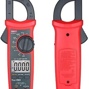 UNI-T UT201+ Digital Clamp Multimeter True RMS Clamp Meter DC/AC Current Voltage Meter NCV AC Current Diode Resistance Clamp