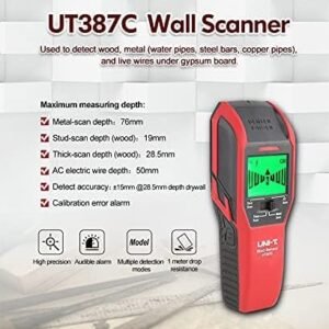 UT387C Wall Scanner Metal Detector with LCD HD Display