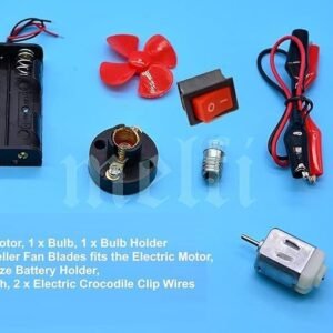 Melfi Electric Circuit Motor Project Startup Kit- Science Experiment DIY Circuit Learning Set