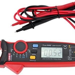 Uni-T Ut210D Digital Ac/Dc Current Voltage Resistance Capacitance Clamp Meter Multimeter Temperature Measurement Auto Range