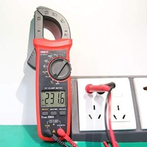 UNI-T UT201+ Digital Clamp Multimeter True RMS Clamp Meter DC/AC Current Voltage Meter NCV AC Current Diode Resistance Clamp