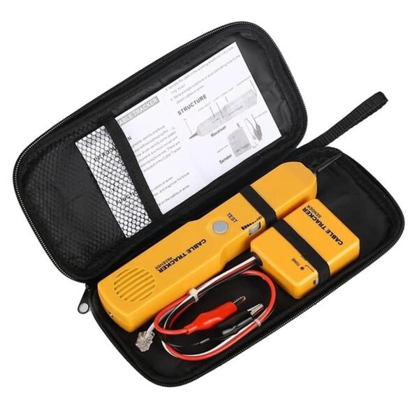 Melfi Wire Tracer Electrical Circuit Tracer Tone Generator and Probe Kit,Circuit Breaker Finder Network Cable Continuity Tester Electric,Automotive Wire Tracker Telephone Line Finder Toner