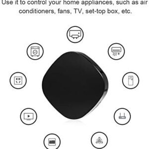 Melfi WiFi IR Remote Controller, RM Mini Smart Home Universal IR Remote Controller, AI Voice Control AC, TV Box Via Alexa,Google Home, Smart Hub Wifi Remote By APP